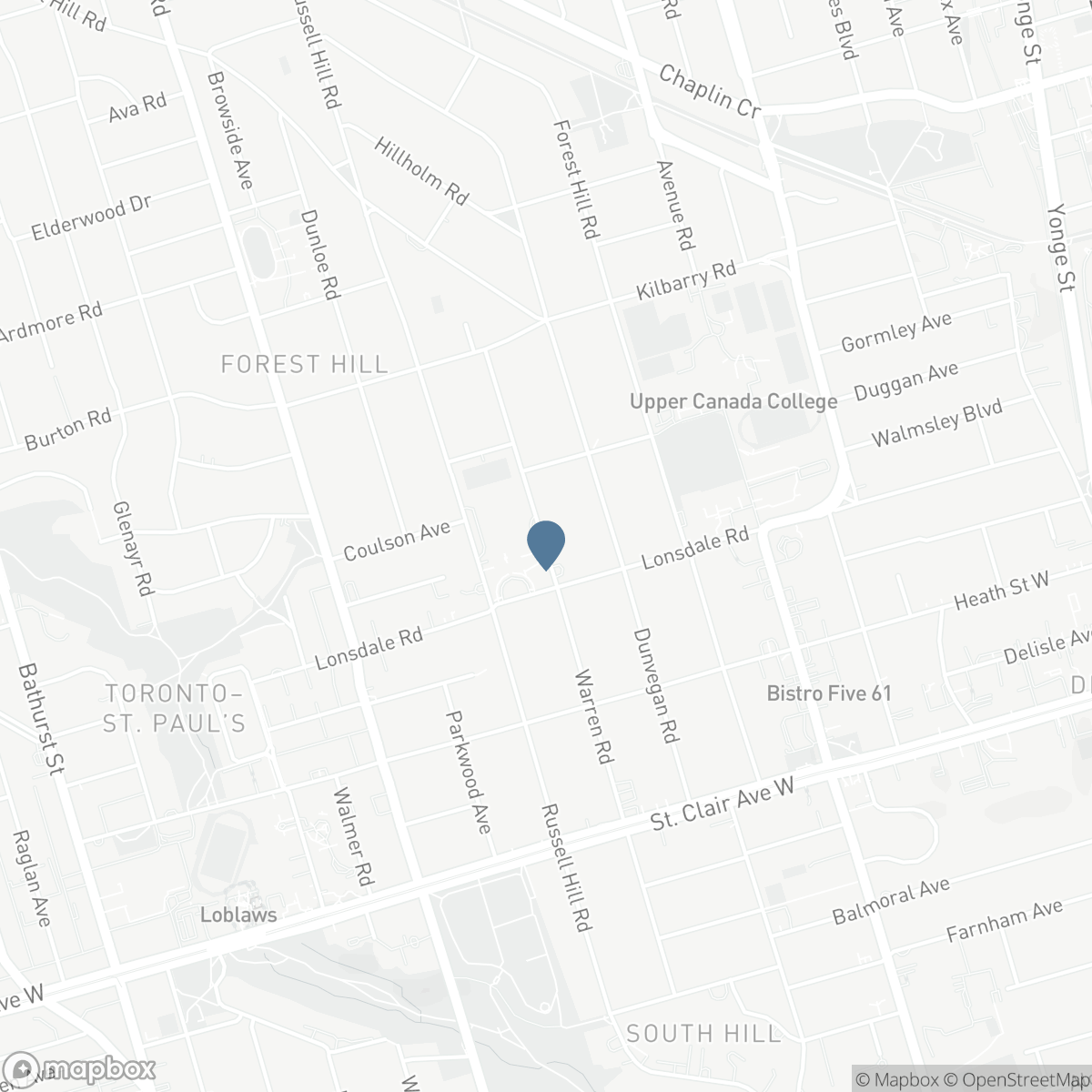 268 LONSDALE ROAD, Toronto, Ontario M4V 1X1